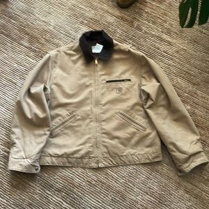 Carhartt blanket lined Detroit barn jacket